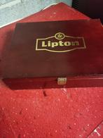 Lot de 14 boîtes à thé, Ophalen, Gebruikt