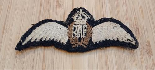 wo2 Britse RAF insignia tunic pilot wings Royal Air Force, Verzamelen, Militaria | Tweede Wereldoorlog, Ophalen of Verzenden