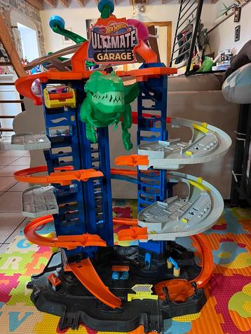 Garage HotWheels dinosaure, Enlèvement