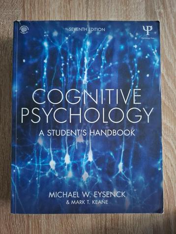 Cognitive Psychology: A students Handbook beschikbaar voor biedingen