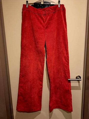 Sea Me Happy, broek cordury, ribfluweel, wijd, m L beschikbaar voor biedingen