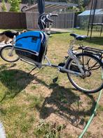 Gazelle bakfiets, Fietsen en Brommers, Ophalen, Gebruikt, Huif, 3 kinderen