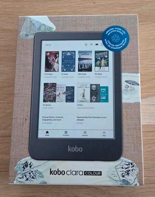 Kobo Clara Colour, Computers en Software, E-readers, Nieuw, Bluetooth, Touchscreen, Ophalen