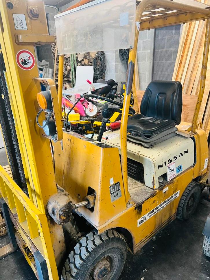 Chariot élévateur nissan, Zakelijke goederen, Machines en Bouw | Heftrucks en Intern transport, Heftruck, Elektrisch, Ophalen