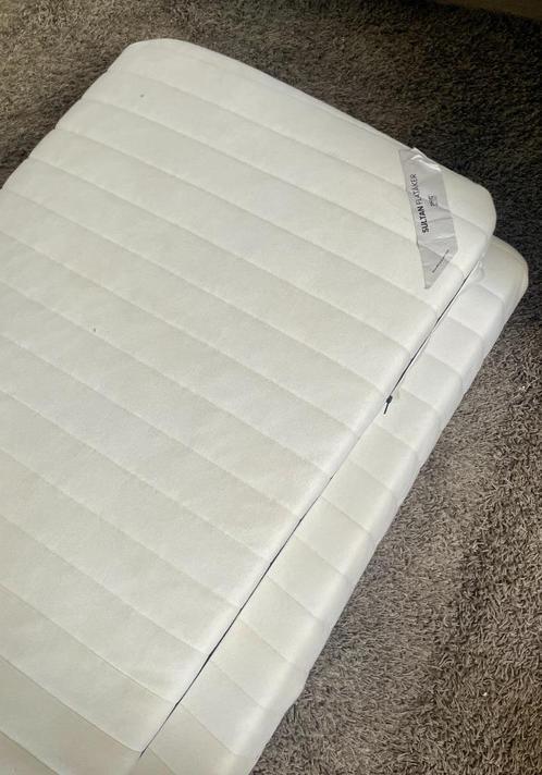 2 matelas IKEA Sultan Flatåker 80x200 cm + housses + alèses, Huis en Inrichting, Slaapkamer | Matrassen en Bedbodems, Gebruikt