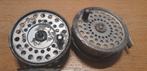 2 Hardy Bross Reels. The Viscount 140 en The Marquis # 8/9, Ophalen of Verzenden, Gebruikt, Molen