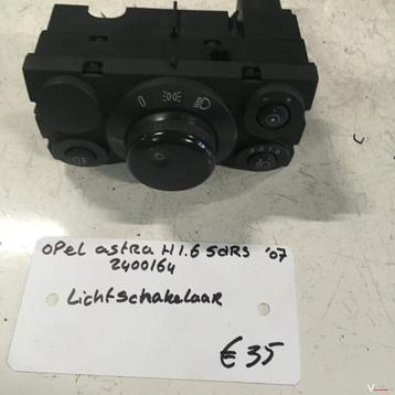 Opel Astra H 1.6 5drs 2007 Wagennr 240064 Lichtschakelaar beschikbaar voor biedingen