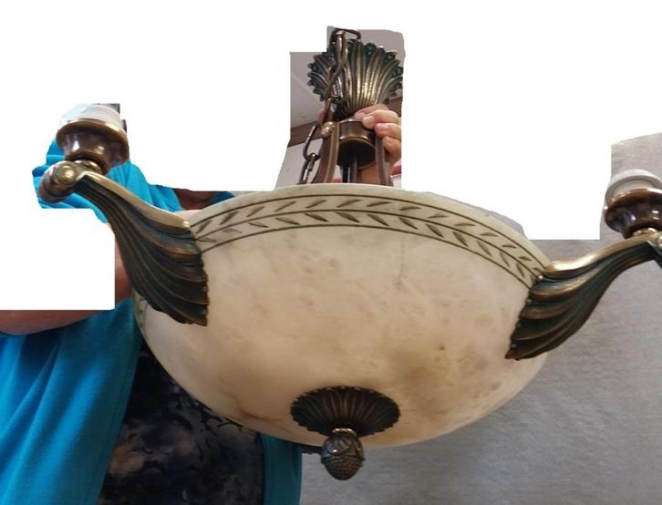 Mariner Luxury light - plafondlamp, Huis en Inrichting, Lampen | Plafondlampen, Zo goed als nieuw, Glas, Metaal, Ophalen