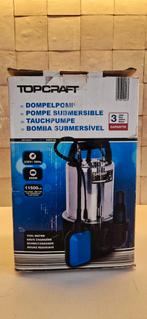 Topcraft dompelpomp voor vuil water - nooit gebruikt, Ophalen, Zo goed als nieuw, Dompelpomp