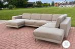GRATIS LEVERING HEEL BE Montel U-vormige Stoffen Hoekbank, Huis en Inrichting, 250 tot 300 cm, Hoekbank, Ophalen of Verzenden