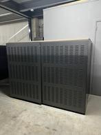 akoestische schuifdeurkast 150x200x47cm incl.6 legborden ant, Ophalen, 100 tot 150 cm, 150 tot 200 cm, Zo goed als nieuw