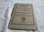 Tariefboekje Zeeland 1838, Postzegels en Munten, Munten en Bankbiljetten | Toebehoren, Ophalen of Verzenden