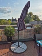 Zweefparasol inclusief voet, Tuin en Terras, Ophalen, Gebruikt, Zweefparasol