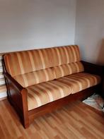 Canapé + deux fauteuils collection Jacques Leleu, Maison & Meubles, Fauteuils, 75 à 100 cm, 125 cm ou plus, Jacques Leleu chêne massif