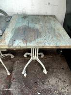 Teras tafels, Tuin en Terras, Tuintafels, Ophalen, Gebruikt, Vierkant, Hout