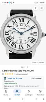 Kit de carburant Cartier Solo Rondo XL 4,2 mm, Bijoux, Sacs & Beauté, Montres | Hommes, Enlèvement, Comme neuf, Acier, Cuir