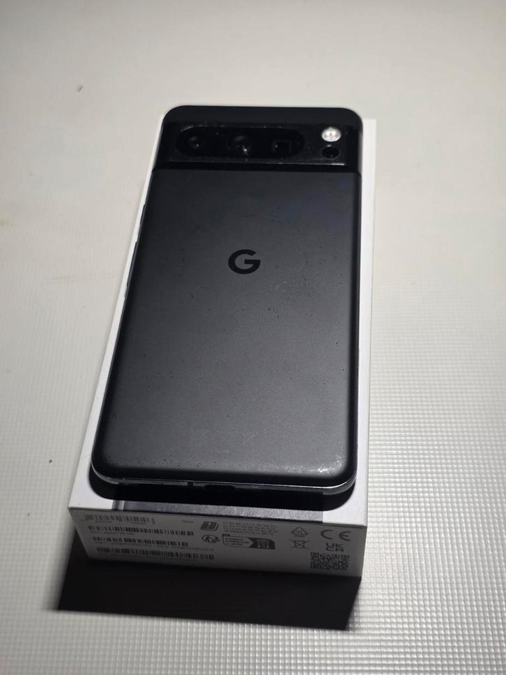 Google Pixel 8 Pro 128gb + Quadlock (magsafe) + gewone case, Telecommunicatie, Mobiele telefoons | Samsung, Gebruikt, Ophalen of Verzenden