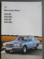 Mercedes 380 500 SE SEL 1979 Brochure, Boeken, Auto's | Folders en Tijdschriften, Ophalen, Mercedes