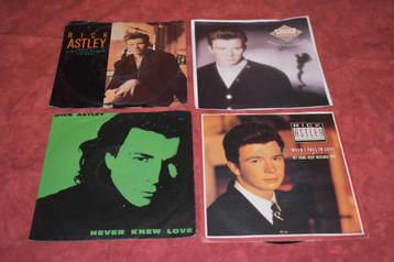  45t vinyl hits van Rick ASTLEY beschikbaar voor biedingen