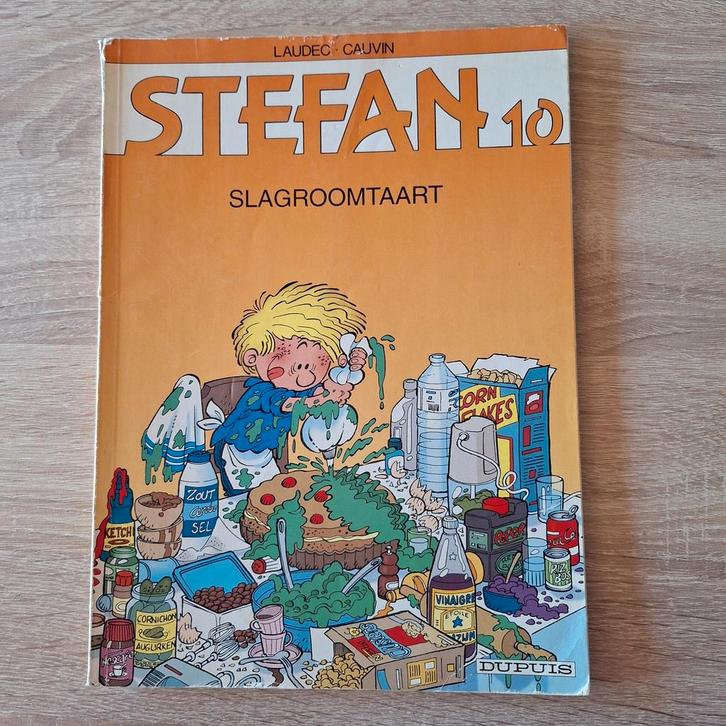 Slagroomtaart/Stefan, Boeken, Stripverhalen, Gelezen, Ophalen of Verzenden