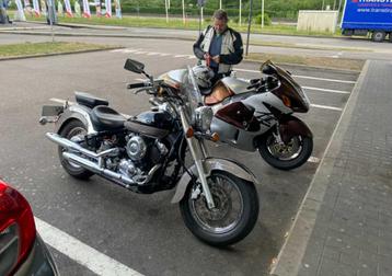 Yamaha Dragstar XVS 650, Chopper, 2 cylindres, Particulier, Permis Moto A2 minimum