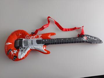 Opblaasbare gitaar coca cola (nieuw) beschikbaar voor biedingen