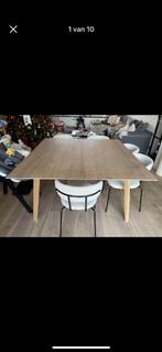 Houten tafel 150x150, Huis en Inrichting, Tafels | Eettafels, Ophalen, Gebruikt, 150 tot 200 cm, Vierkant