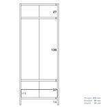 Kewlox-kleerkast, Ophalen, Gebruikt