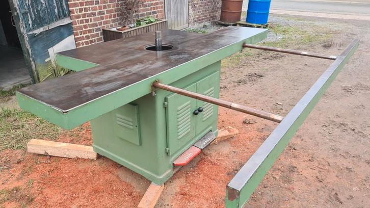 Toupie freesmachine 7,5pk, Zakelijke goederen, Machines en Bouw | Houtbewerking, Ophalen