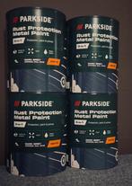 Set van 4 x 1L roestwerende metaallak + penseelset, Doe-het-zelf en Bouw, Verf, Beits en Lak, Minder dan 5 liter, Ophalen of Verzenden