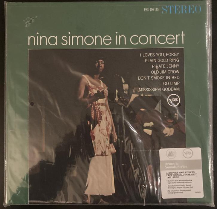 LP Nina Simone ‎- In Concert (Acoustic Sounds Series) New, Cd's en Dvd's, Vinyl | Jazz en Blues, Nieuw in verpakking, Jazz, 1960 tot 1980