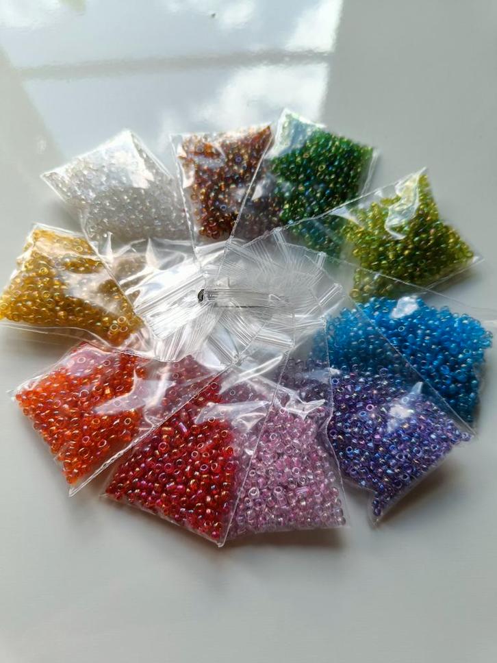 Glaskralen, rocailles, pareltjes 111#, Hobby en Vrije tijd, Kralen en Sieraden maken, Nieuw, Ophalen of Verzenden