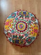 Kleurrijke poef, Ophalen, Nieuw, Rond