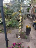 Prachtige gehaakte windspinner Met meegehaakte lichtjes 80cm, Ophalen of Verzenden, Nieuw