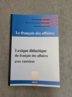 Lexique didactique du francais des affaires, Boeken, Taal | Frans, Ophalen of Verzenden, Zo goed als nieuw