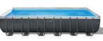 intex ultra XTR frame zwembad 732x366x132 cm, Tuin en Terras, Vierkant, Ophalen, 120 cm of meer, Minder dan 200 cm