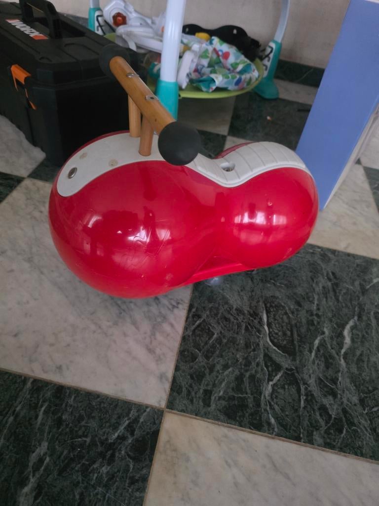 Loopwagen o evenwicht te leren, Ophalen