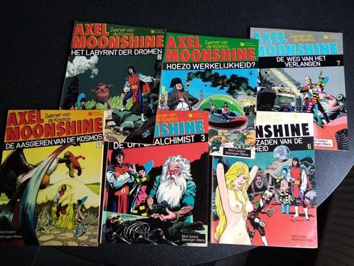 AXEL MOONSHINE 1980-1982, Boeken, Stripverhalen, Zo goed als nieuw, Meerdere stripboeken, Ophalen of Verzenden