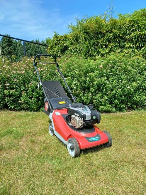 Toro 575 gts grasmaaier, Tuin en Terras, Grasmaaiers, Gebruikt, Benzine-grasmaaier, 40 t/m 49 cm, Cirkelmaaier, Opvangzak, Opvangbak