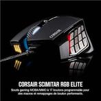 Corsair Scimitar Elite | Souris de jeu | LIVRAISON GRATUITE, Informatique & Logiciels, Souris, Neuf, Souris, -, -