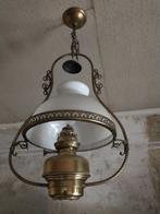 Antiek luster vorm van petroleum lamp, Ophalen