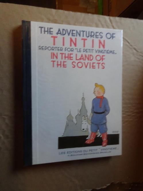 Facsimile - Kuifje in het land van de Sovjets (Engelse EO) H, Boeken, Stripverhalen, Zo goed als nieuw, Eén stripboek, Ophalen of Verzenden