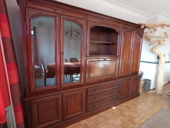 Elegante buffetkast in massief kerselaar, Huis en Inrichting, Kasten | Buffetkasten, Gebruikt, 200 cm of meer, 200 cm of meer