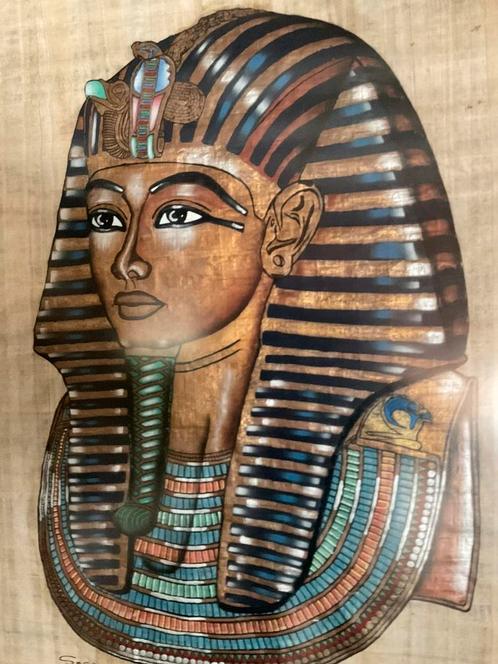 Papyrus égyptien de Toutankhamon, Antiquités & Art, Art | Art non-occidental, Enlèvement