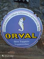 ORVAL Trappist emaille plaat, Verzamelen, Ophalen of Verzenden, Gebruikt