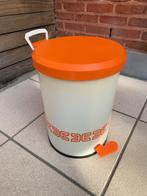 vuilnisemmer met pedaal vintage seventies, Ophalen, Huis en Inrichting