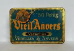 oude blikken sigaretten doos - Vieil Anvers - Verellen, Ophalen of Verzenden