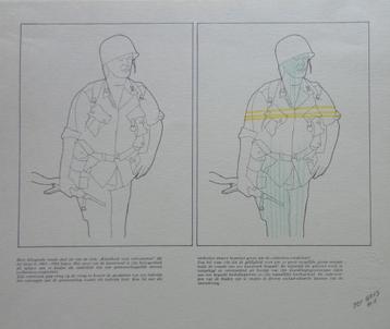 JEF GEYS / KLEURBOEK VOLWASSENEN / LITHO + POTLOOD / 33x35cm beschikbaar voor biedingen
