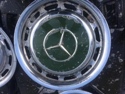 14 inch wieldoppen Mercedes w114, w115, w123, w116, w108, w1, Auto diversen, Wieldoppen, Gebruikt, Ophalen of Verzenden