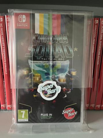 Chroma Squad (Nintendo Switch) beschikbaar voor biedingen